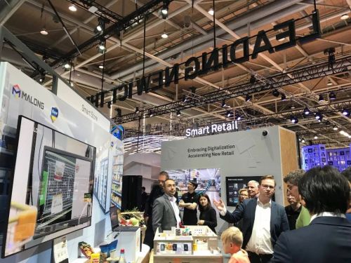 碼隆科技攜手華為，全面布局全球零售與展覽服務